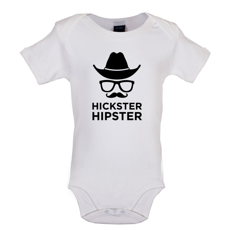 Hickster Hipster Baby T Shirt