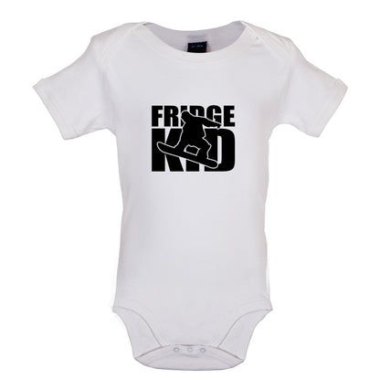 Fridge Kids Snowboard Baby T Shirt