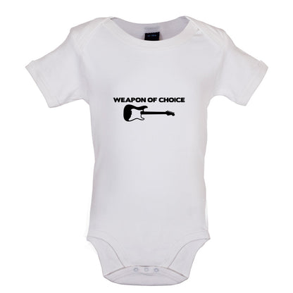 Weapon Of Choice Guitar Baby T Shirt