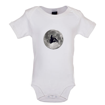 Moped Moon Baby T Shirt
