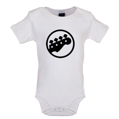 Bass Guitar Headstock Baby T Shirt