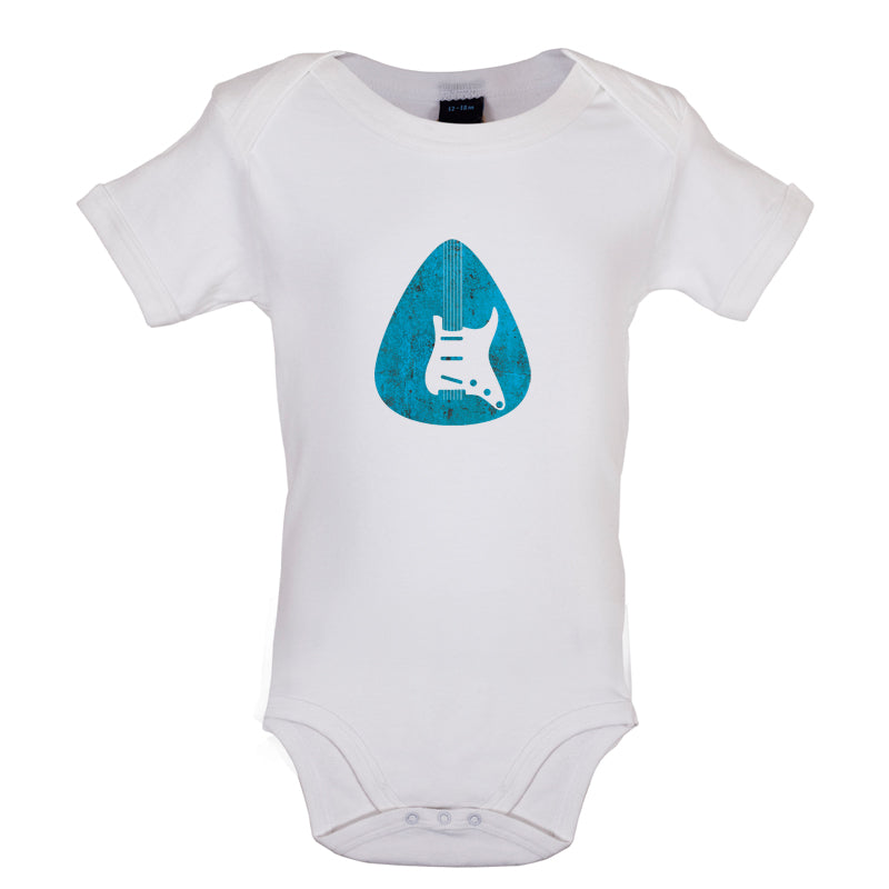 Guitar Pick Scratch Plate Baby T Shirt