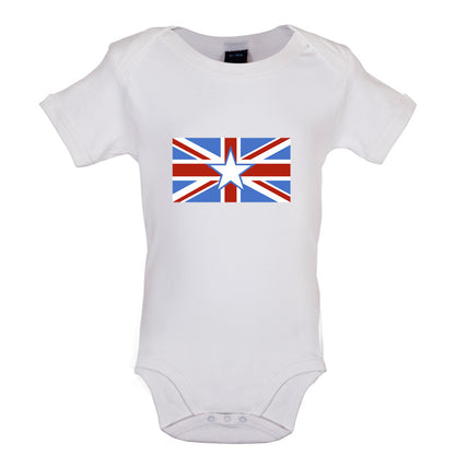 Somalian Union Jack Flag Baby T Shirt