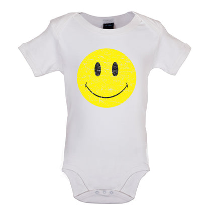 Smiley Rave Face Baby T Shirt
