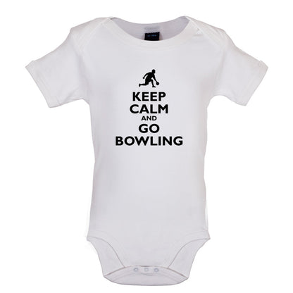 Keep Calm and Go Bowling Baby T Shirt