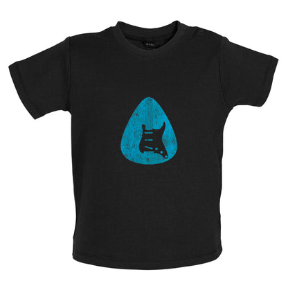 Guitar Pick Scratch Plate Baby T Shirt