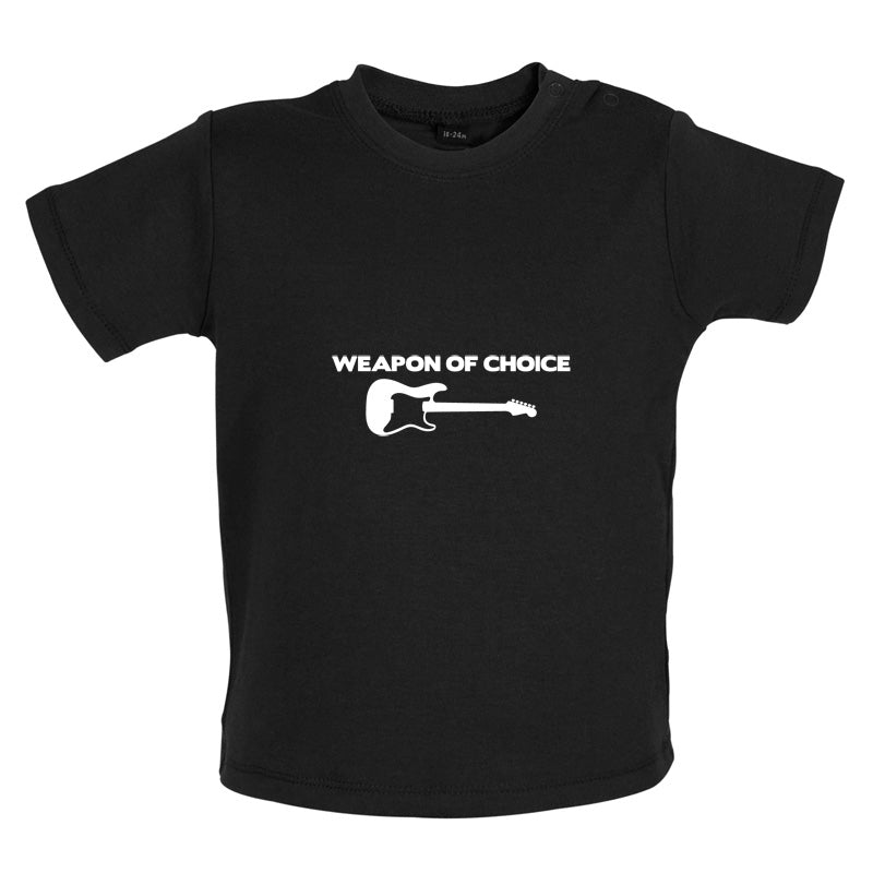Weapon Of Choice Guitar Baby T Shirt