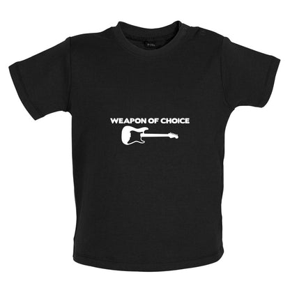 Weapon Of Choice Guitar Baby T Shirt