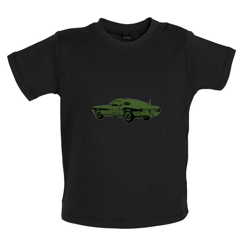 Classic American Muscle Car Baby T Shirt