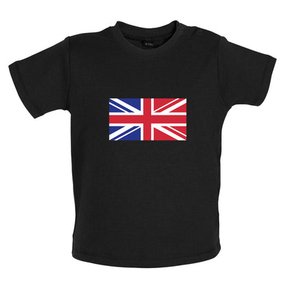 French Union Jack Flag Baby T Shirt