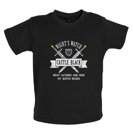 Nights Watch Castle Black Baby T Shirt