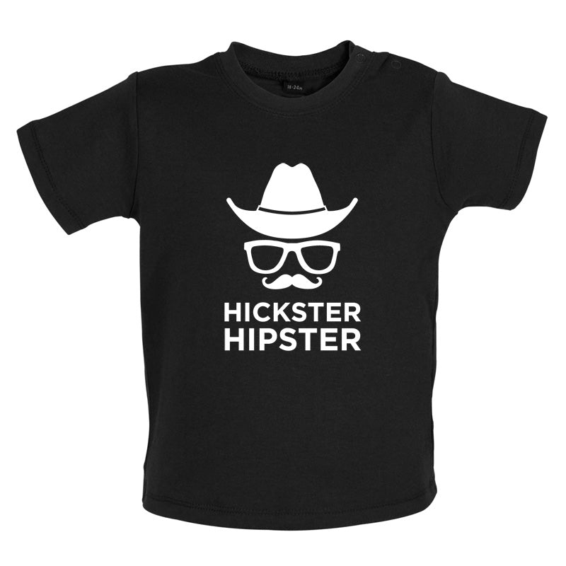 Hickster Hipster Baby T Shirt