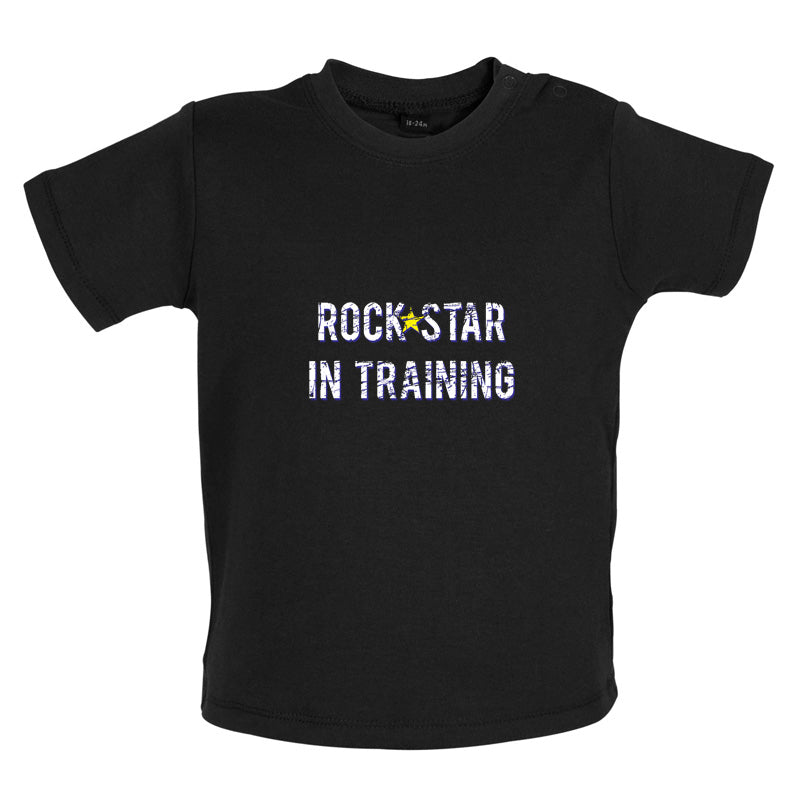 Rock Star In Training Baby T Shirt