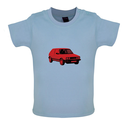 MK1 Golf Colour Baby T Shirt