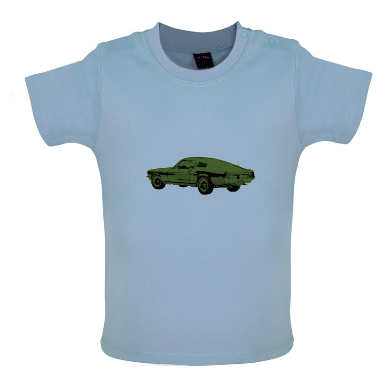 Classic American Muscle Car Baby T Shirt