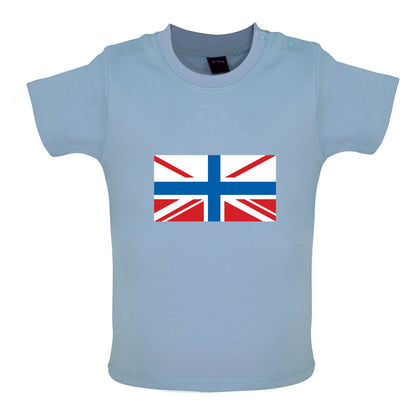 Russian Union Jack Baby T Shirt