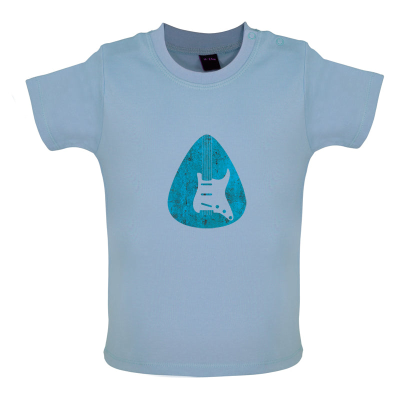 Guitar Pick Scratch Plate Baby T Shirt
