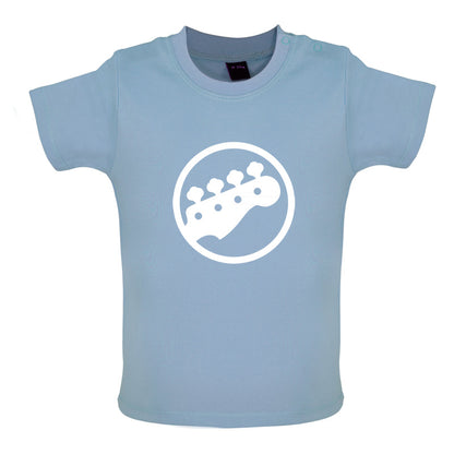 Bass Guitar Headstock Baby T Shirt