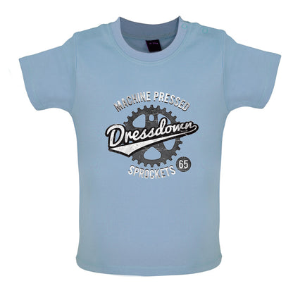 Machine Pressed Sprockets Dressdown Baby T Shirt