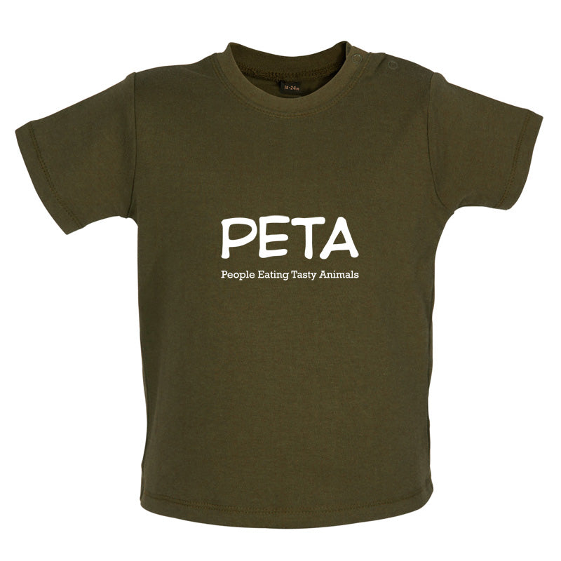 PETA People Eating Tasty Animals Baby T Shirt