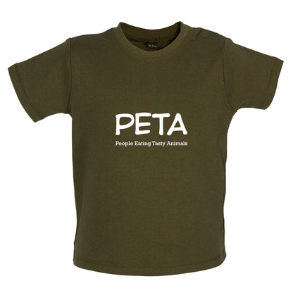 PETA People Eating Tasty Animals Baby T Shirt