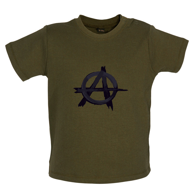 Anarchy Symbol Baby T Shirt