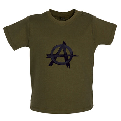 Anarchy Symbol Baby T Shirt