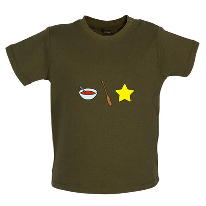 Soup Oar Star (Superstar) Baby T Shirt