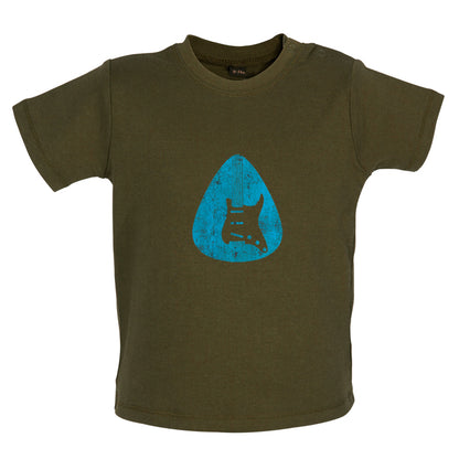 Guitar Pick Scratch Plate Baby T Shirt