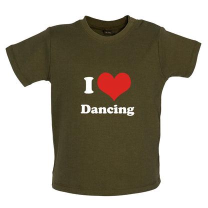 I Love Dancing Baby T Shirt