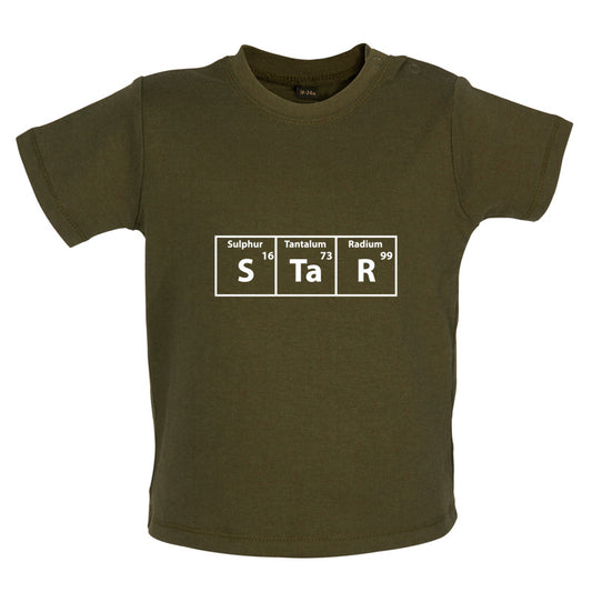 Star (Periodic Table) Baby T Shirt