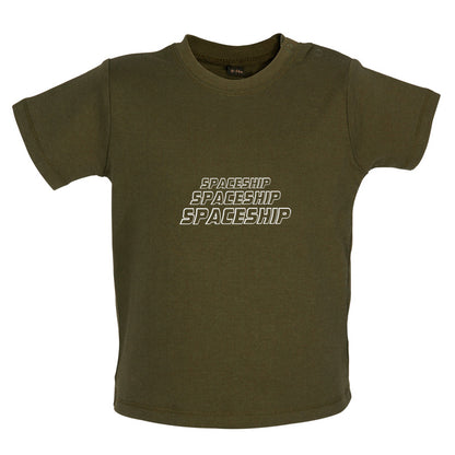 Spaceship Baby T Shirt