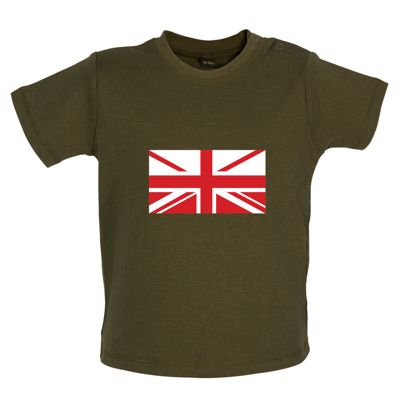 Poland Union Jack Baby T Shirt