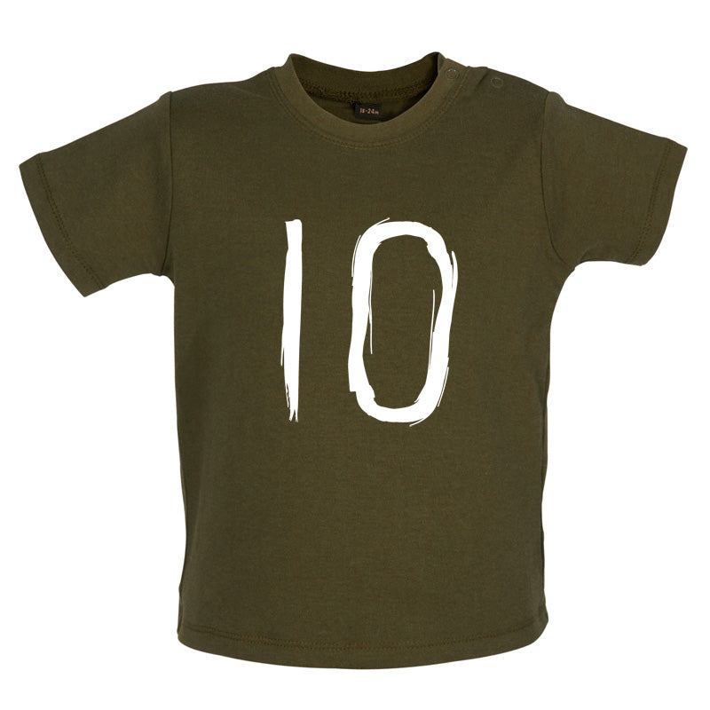 Paint Brush 10 Baby T Shirt
