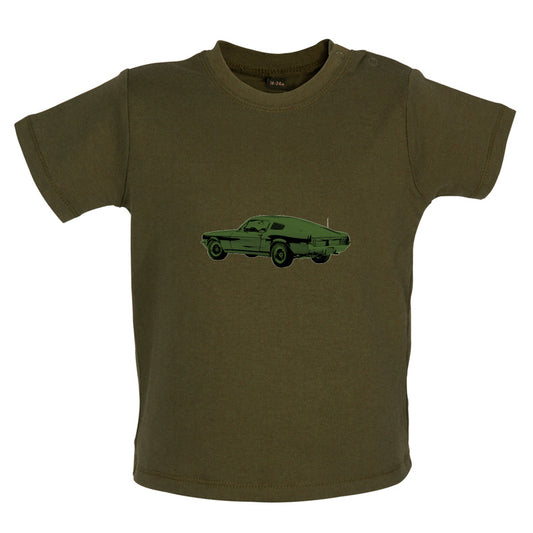 Classic American Muscle Car Baby T Shirt