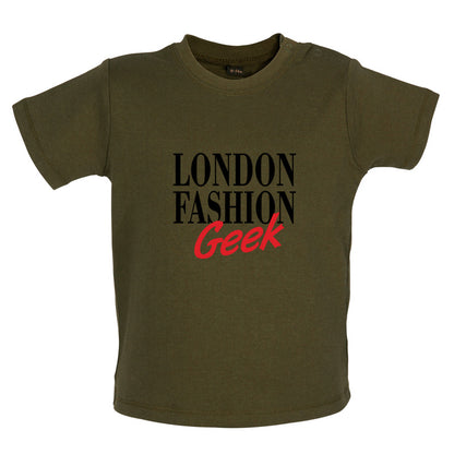 London Fashion Geek Baby T Shirt