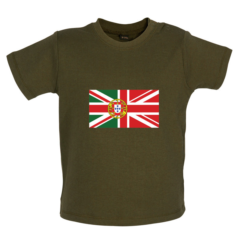 Portuguese Union Flag Baby T Shirt