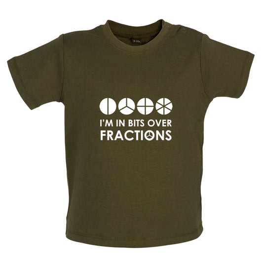 I'm In Bits Over Fractions Baby T Shirt