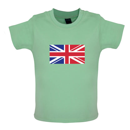 French Union Jack Flag Baby T Shirt