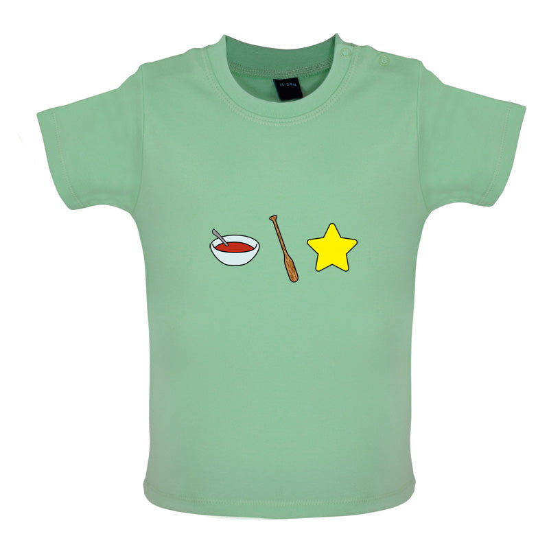 Soup Oar Star (Superstar) Baby T Shirt