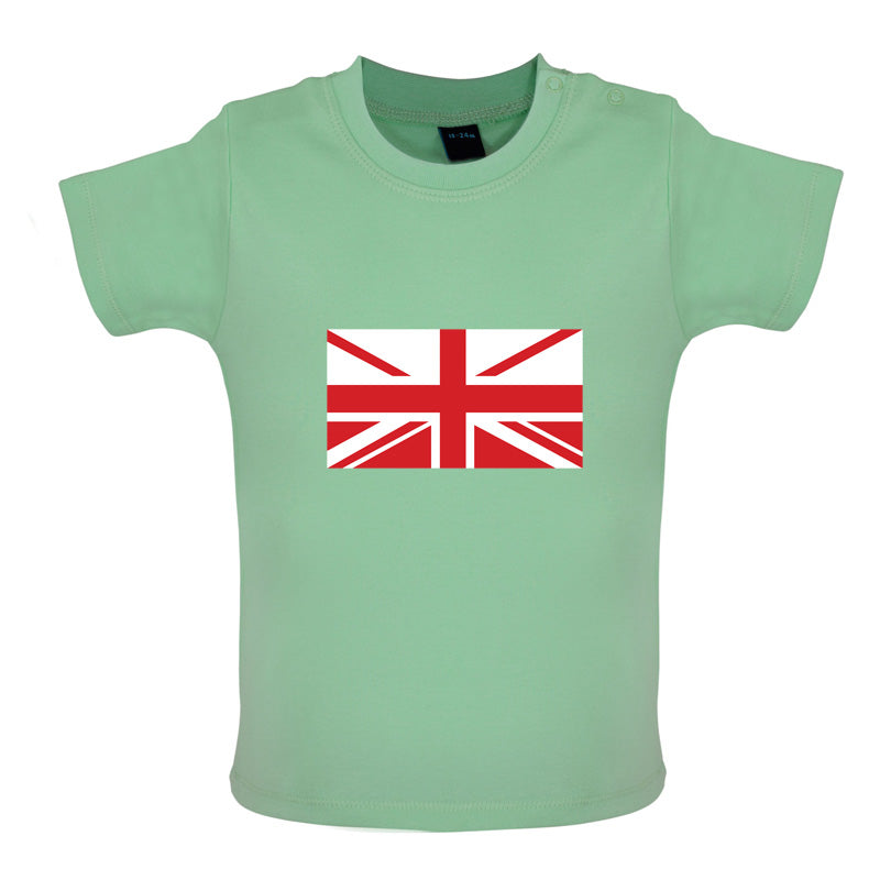 Poland Union Jack Baby T Shirt