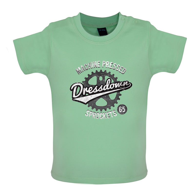 Machine Pressed Sprockets Dressdown Baby T Shirt