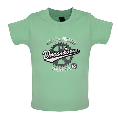 Machine Pressed Sprockets Dressdown Baby T Shirt