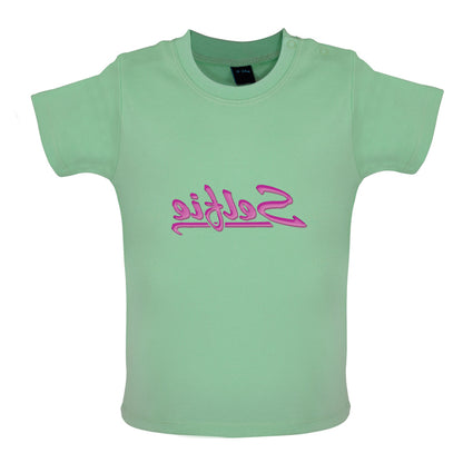 Selfie Backwards Baby T Shirt