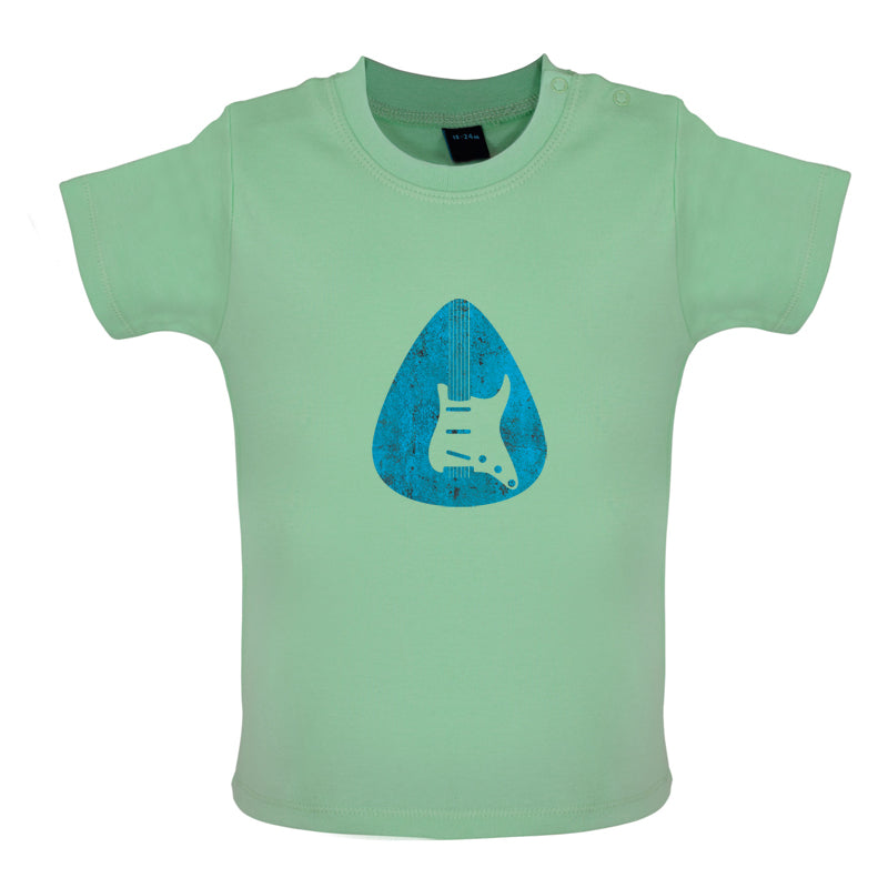 Guitar Pick Scratch Plate Baby T Shirt