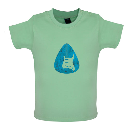 Guitar Pick Scratch Plate Baby T Shirt