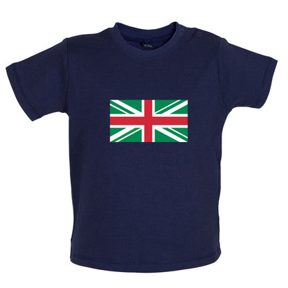 Union Jack Nigeria Flag Baby T Shirt
