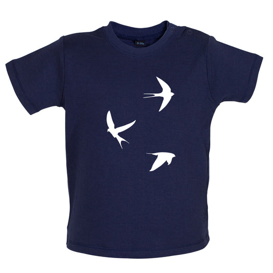 Swallows Baby T Shirt