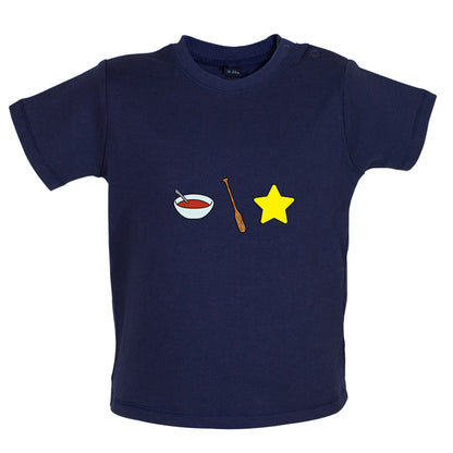 Soup Oar Star (Superstar) Baby T Shirt