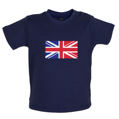 French Union Jack Flag Baby T Shirt